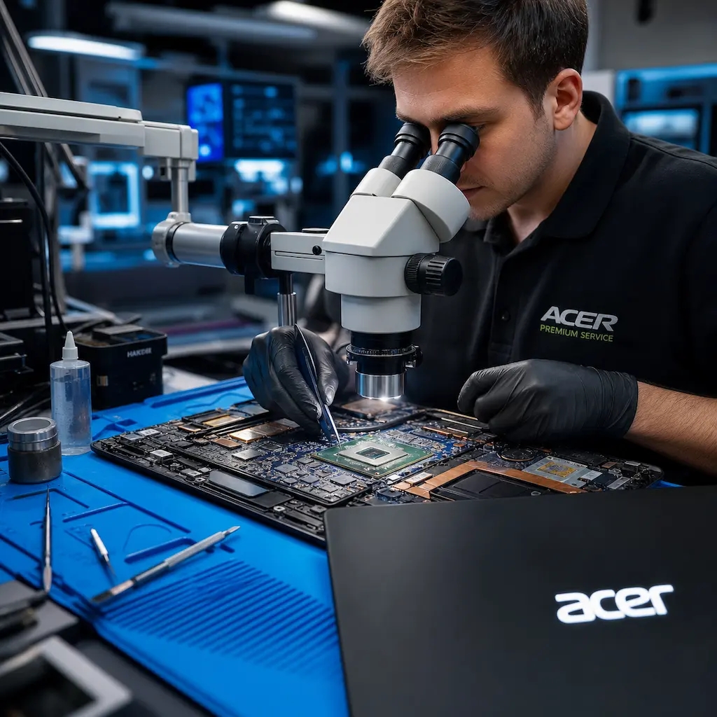 Замена видеокарты ноутбука Acer в Колтушах