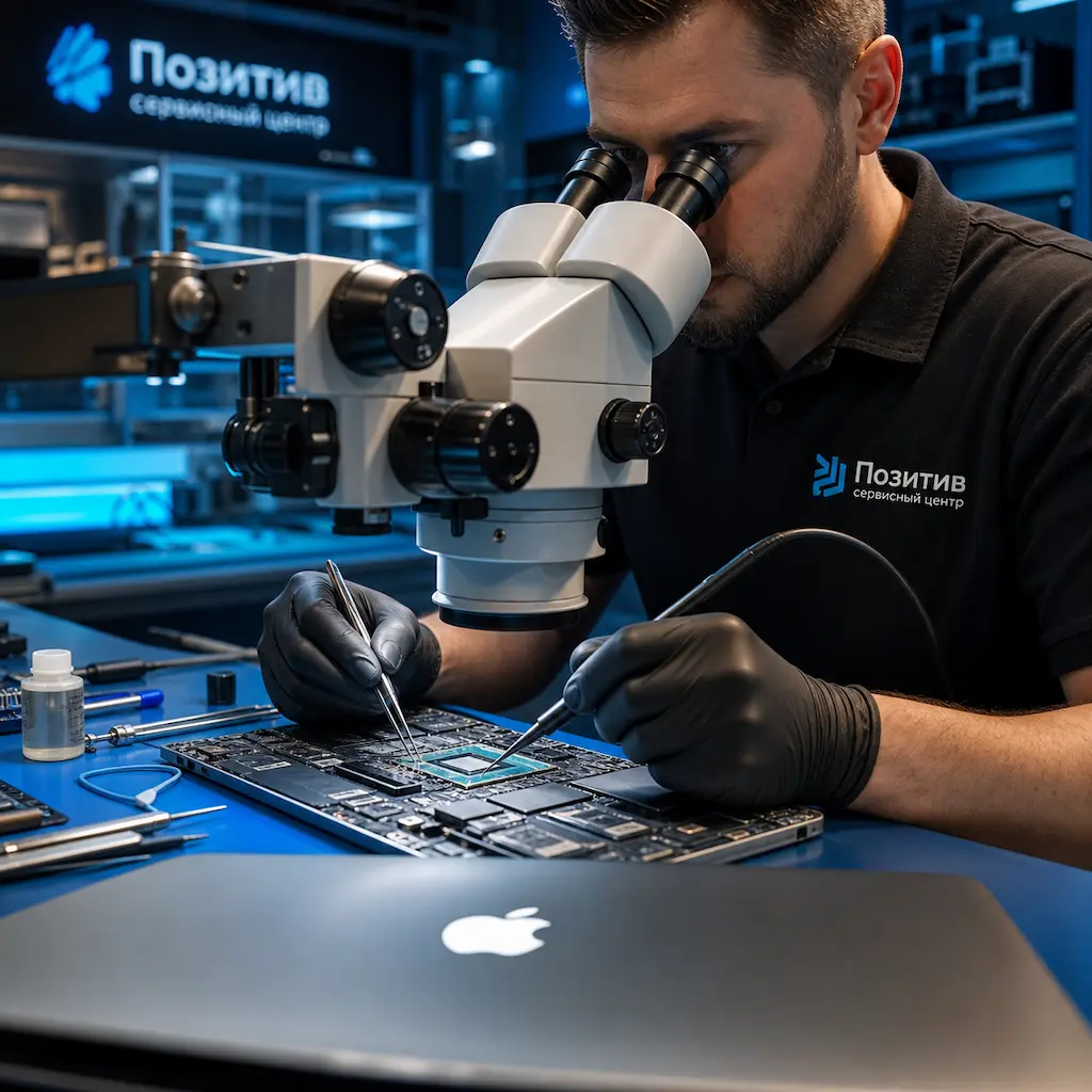 Замена видеокарты Apple MacBook в Колтушах