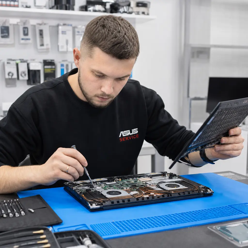 заменить клавиатуру на ноутбуке Asus в Колтушах