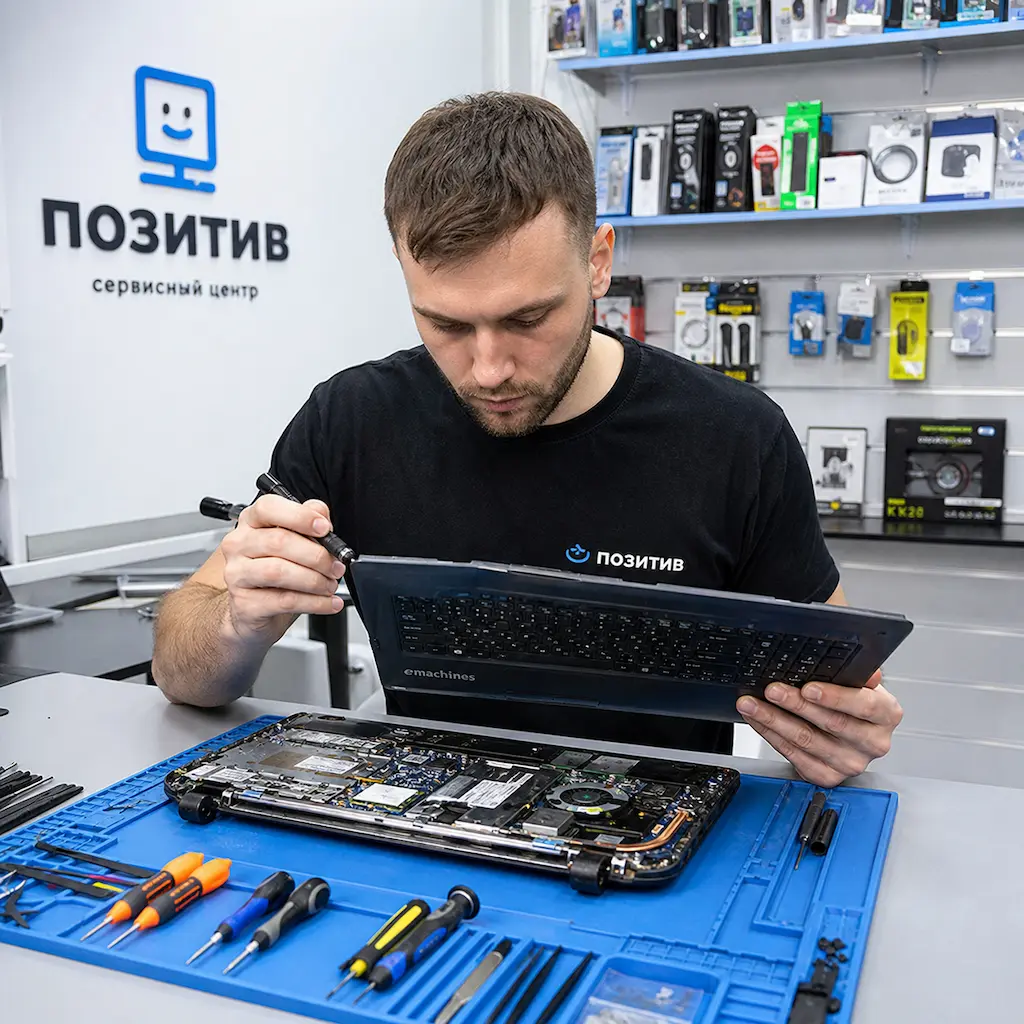 заменить клавиатуру на ноутбуке Emachines в Колтушах