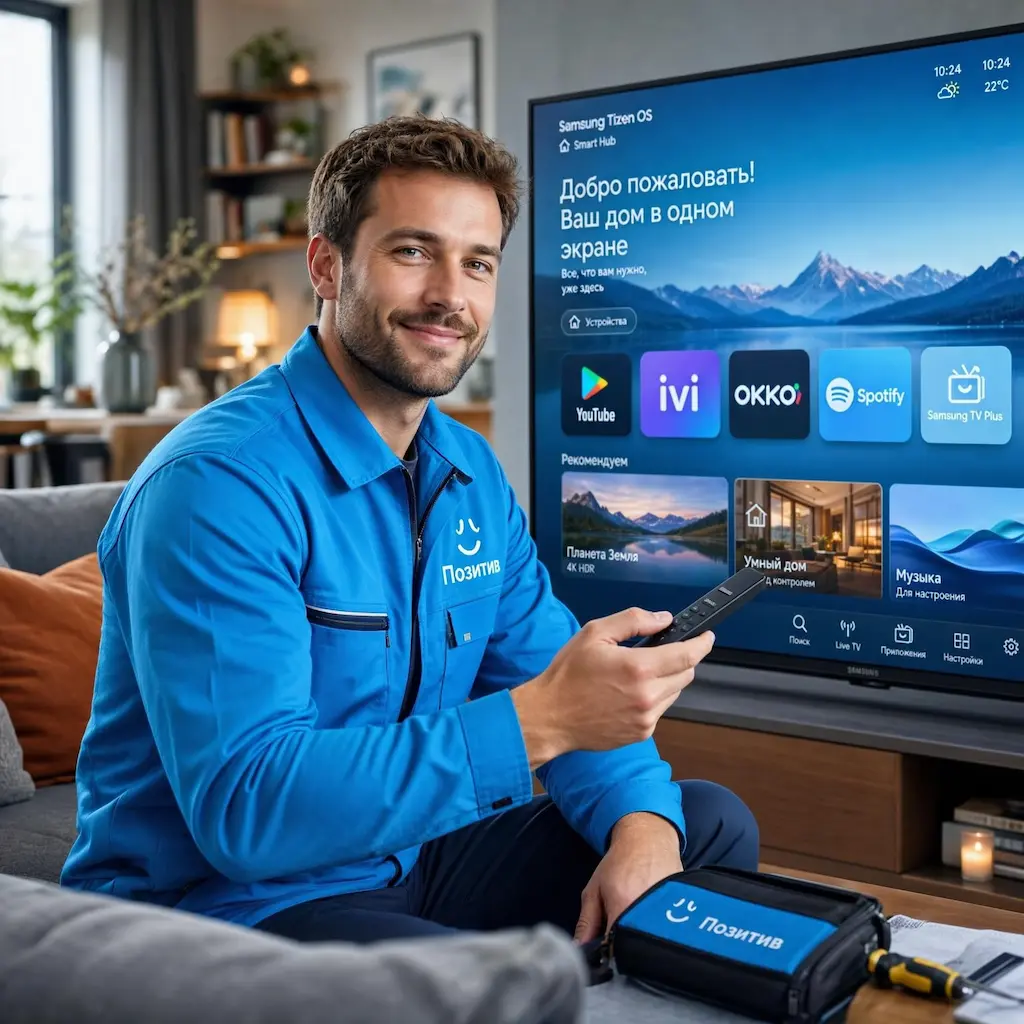 Настройка Smart TV в Колтушах