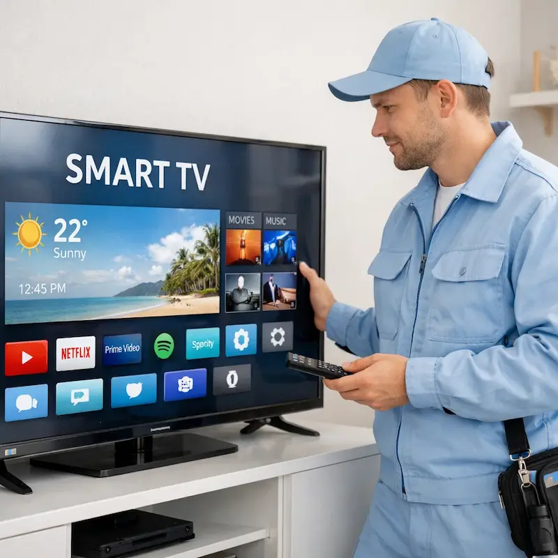 Настройка Smart TV в Колтушах