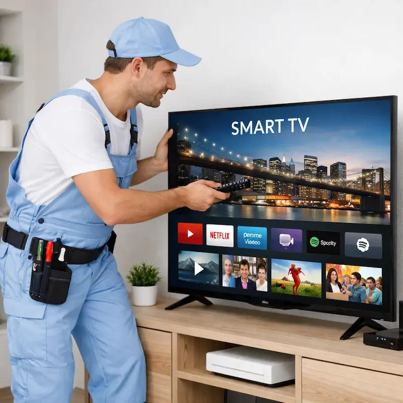 Как вызвать мастера для настройки Smart TV в Колтушах