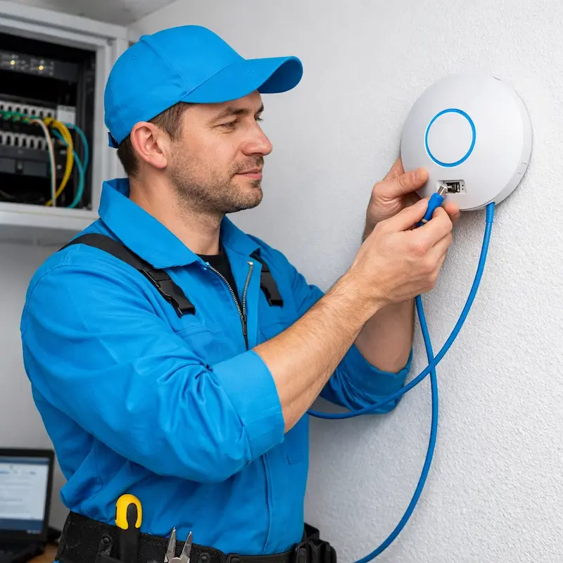 Подключение точки доступа в Колтушах