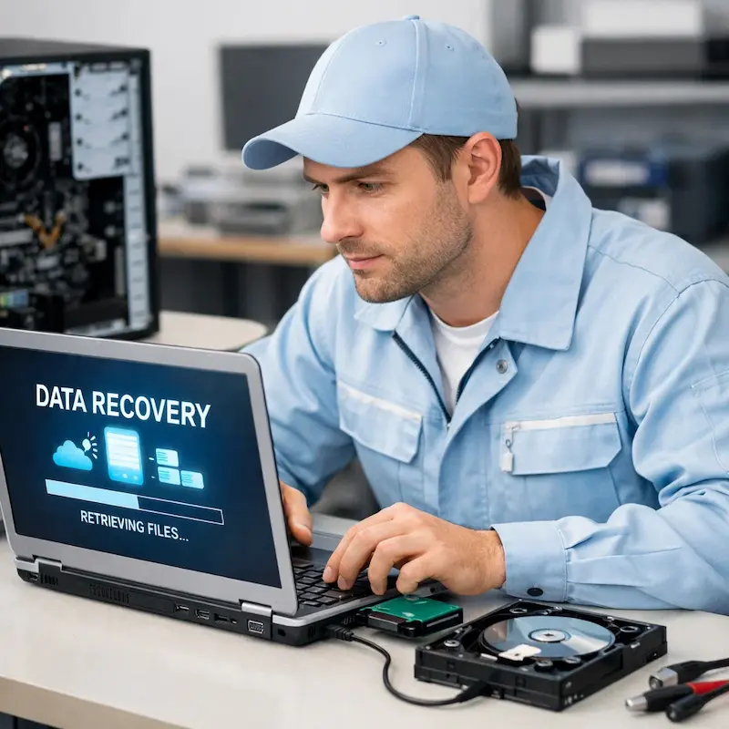 Восстановление данных и файлов в Колтушах