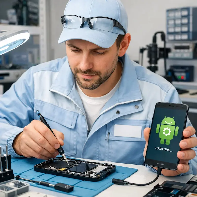 Настройка системы Android в Колтушах